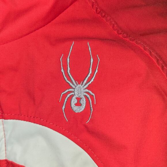 Spyder Women's Red Ski Winter Jacket Size 10 - Picture 5 of 16